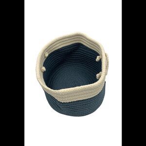 Colonial Mills Dipped 14" Indoor/Outdoor Basket Lake Blue